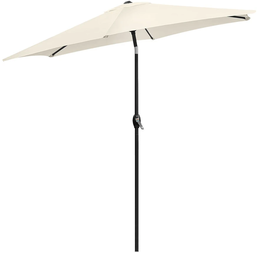 Bauerkraft Reguliuojamas sodo skėtis 210 cm smėlio spalvos