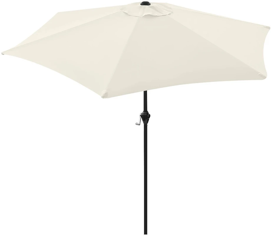 Bauerkraft Reguliuojamas sodo skėtis 210 cm smėlio spalvos