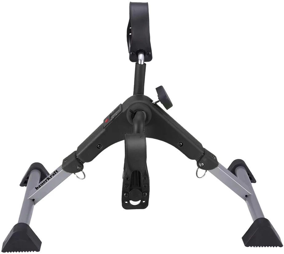 Bauerkraft Sulankstomas treniruoklis dviračiui, reabilitacinis, rotorinis, 2in1, juodas, LCD ekranas