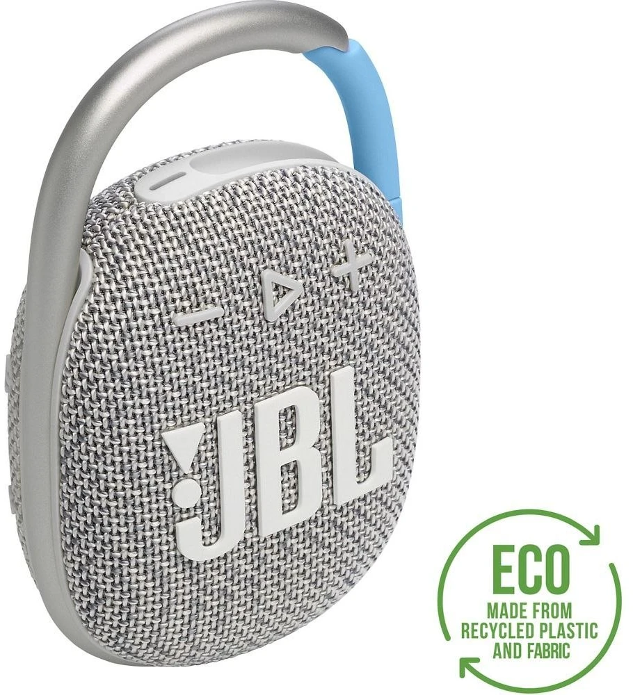 JBL Clip 4 Eco nešiojama kolonėlė, Pilkos spalvos