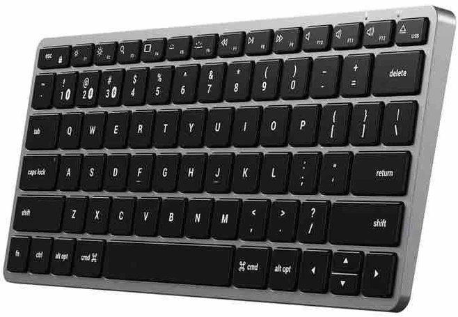 Belaidė klaviatūra QWERTY Satechi Slim X1 ST-BTSX1S sidabrinis