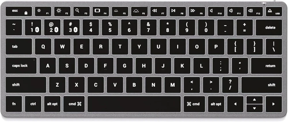 Satechi X1 belaidė klaviatūra iki 3 įrenginių – US Eng išdėstymas