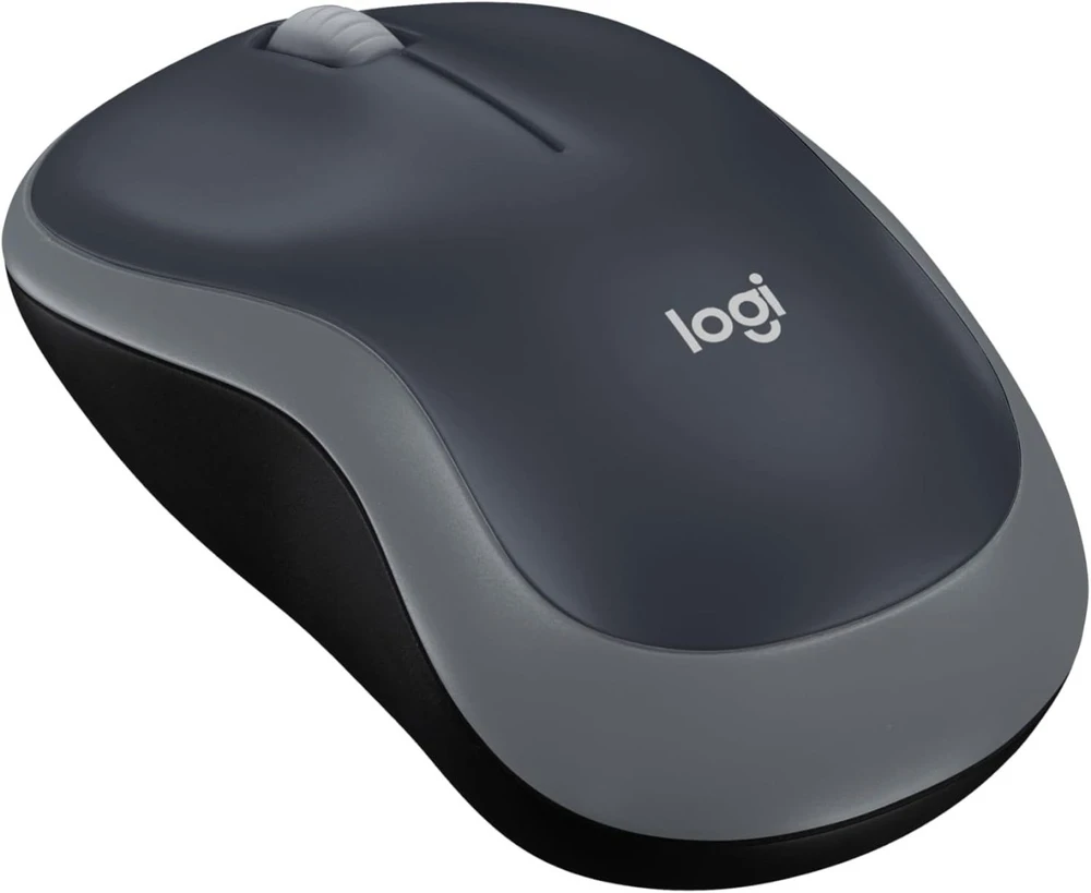 Bevielė pelė Logitech M185 pilka