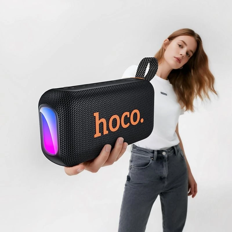 Wireless speaker 2 x 10W 4h Hoco HC32 juodas