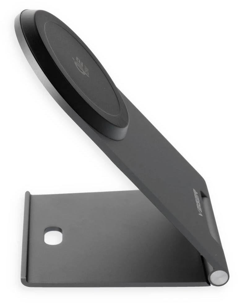 Foldable wireless charger Qi2.2 25W VEGER Q3 Pro juodas