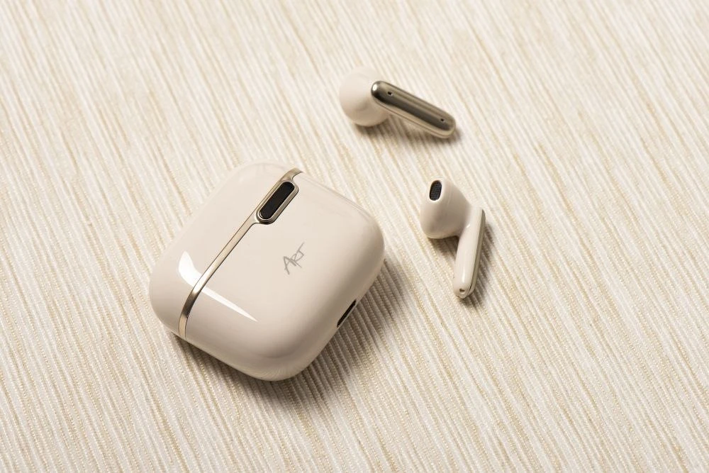 ART BT Ausinės With HQ Mikrofonas TWS USB-C baltas