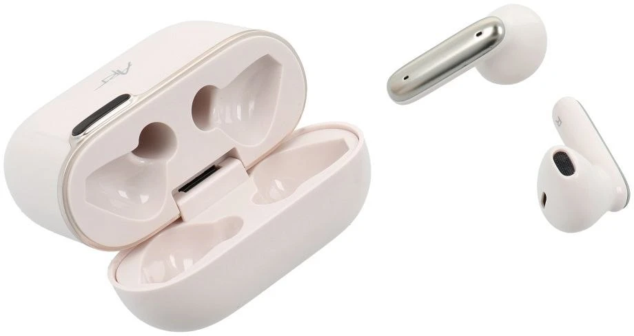 ART BT Ausinės With HQ Mikrofonas TWS USB-C baltas