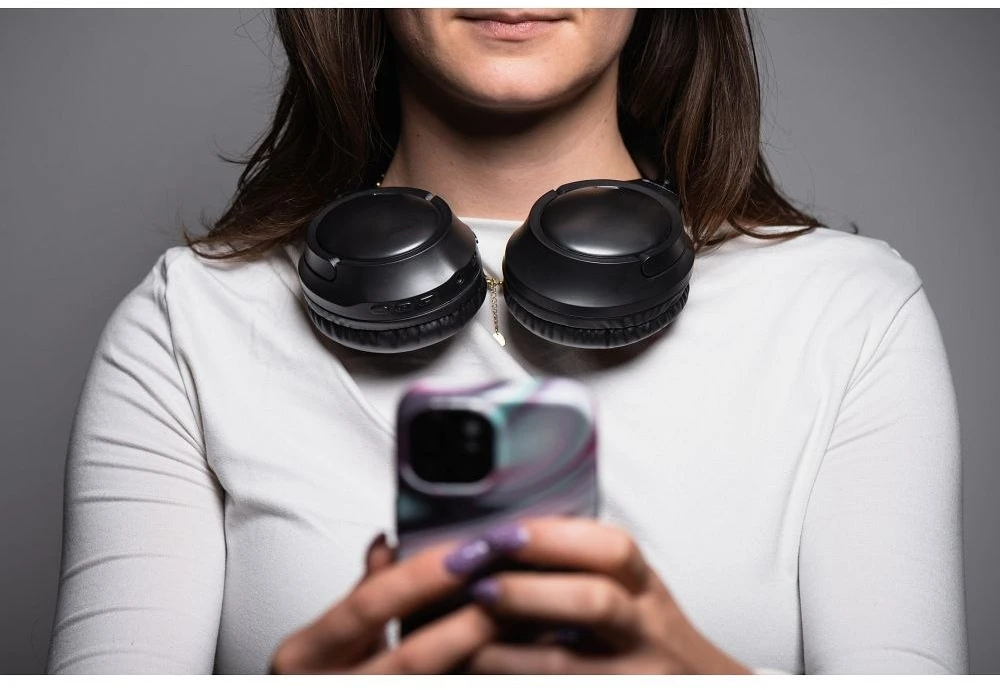 Belaidės ausinės Forcell F-Audio TWS Vibe ANC + ENC + TUYA APP juodas
