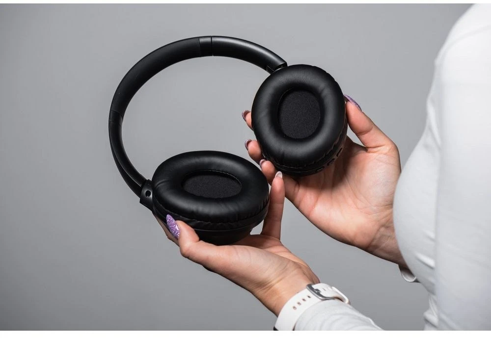 Belaidės ausinės Forcell F-Audio TWS Vibe ANC + ENC + TUYA APP juodas