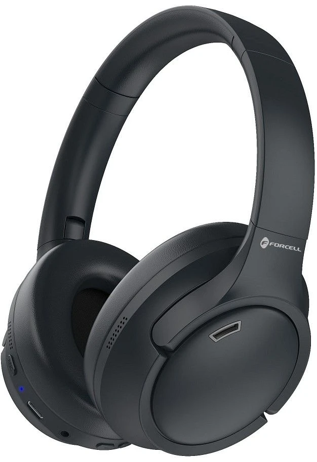 Belaidės ausinės Forcell F-Audio TWS Vibe ANC + ENC + TUYA APP juodas