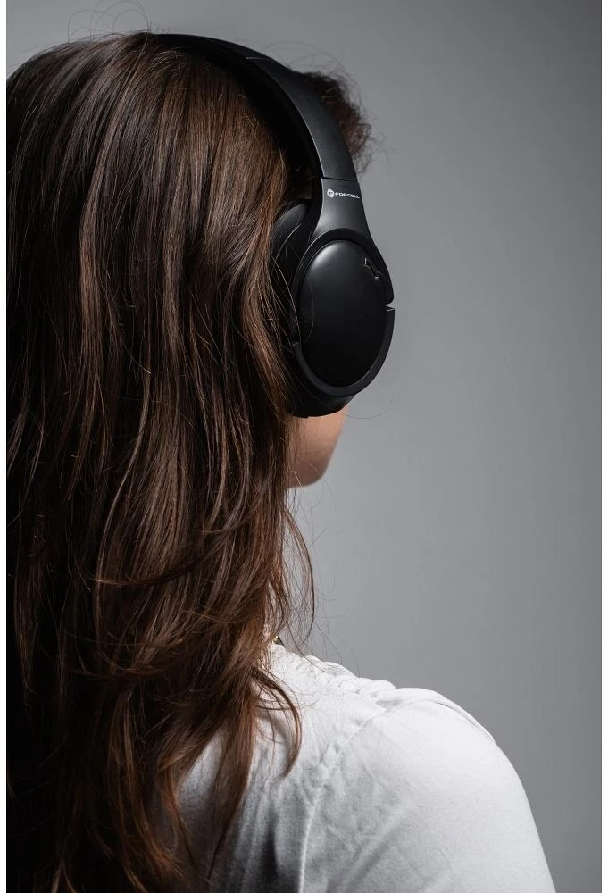 Belaidės ausinės Forcell F-Audio TWS Vibe ANC + ENC + TUYA APP juodas