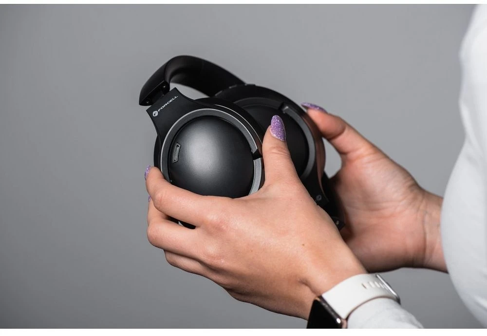 Belaidės ausinės Forcell F-Audio TWS Vibe ANC + ENC + TUYA APP juodas