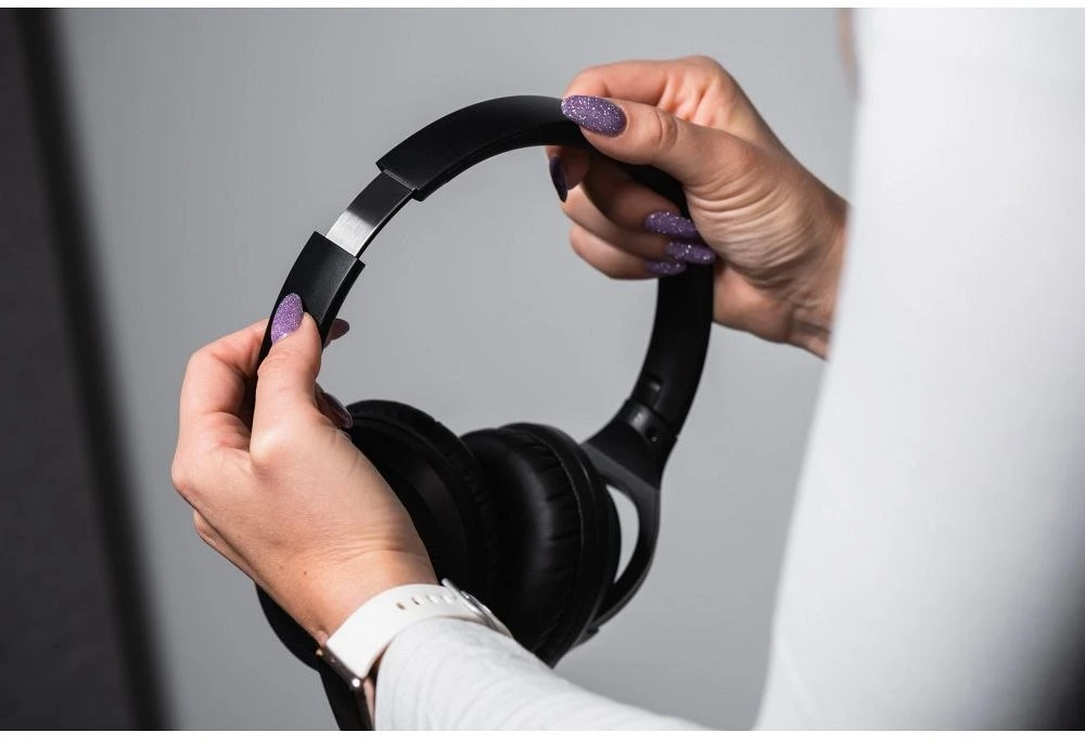 Belaidės ausinės Forcell F-Audio TWS Vibe ANC + ENC + TUYA APP juodas