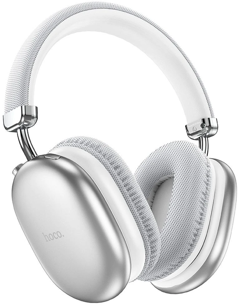 Bluetooth ausinės Hoco W35 sidabrinės