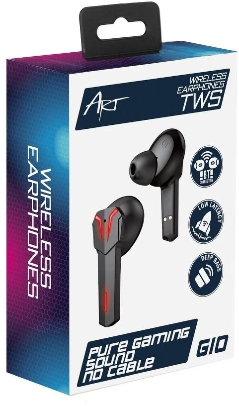 ART BT Ausinės WITH TWS Mikrofonas USB-C
