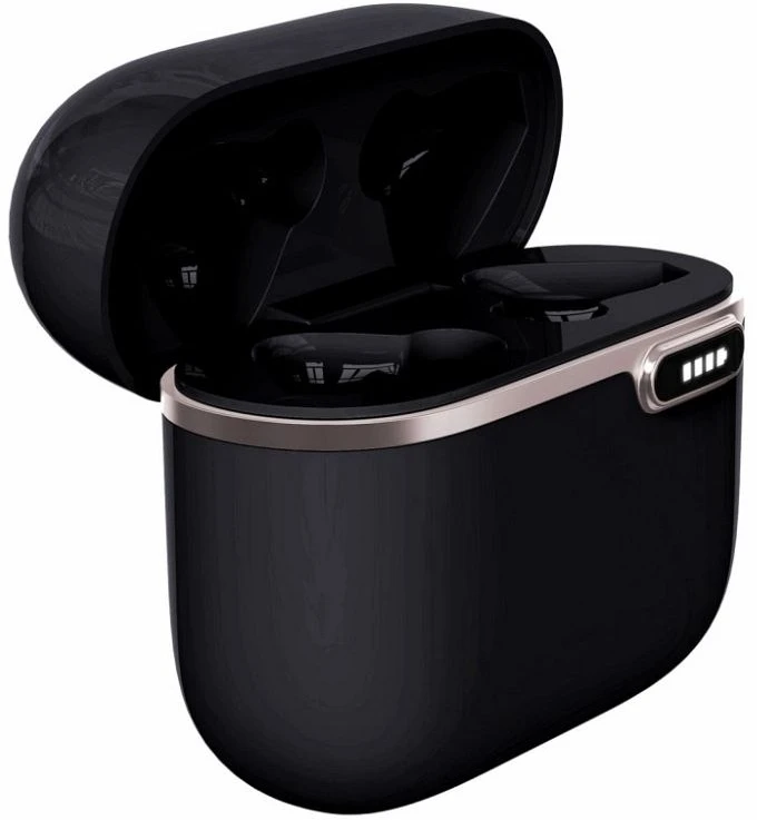 ART BT Ausinės With HQ Mikrofonas TWS USB-C juodas