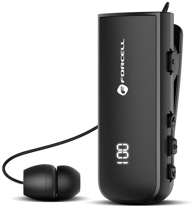 Ausinės Belaidės earphone Forcell F-Audio Drive EarBud juodas