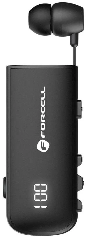 Ausinės Belaidės earphone Forcell F-Audio Drive EarBud juodas