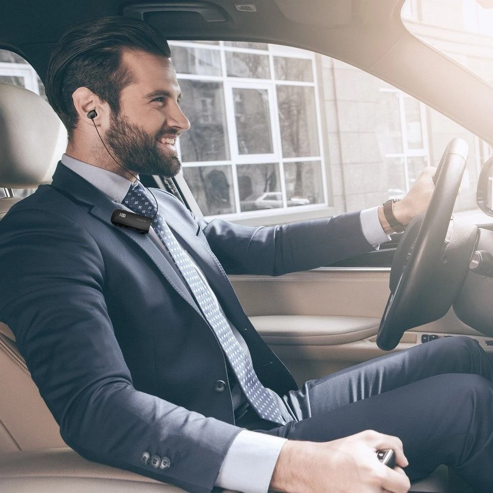 Ausinės Belaidės earphone Forcell F-Audio Drive EarBud juodas