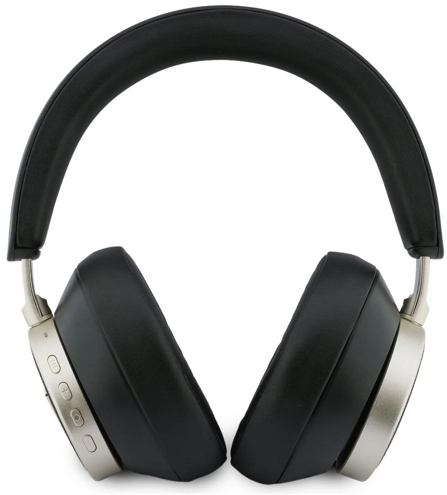 Ausinės Guess PU 4G Triangle Logo ENC Belaidės Headphone Juodas