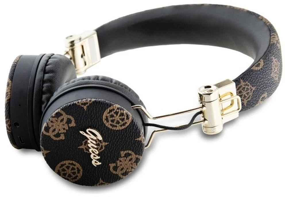 Guess Bluetooth Ausinės ENC GUBH70EPOSMK juodos spalvos Peony Script Round Shape