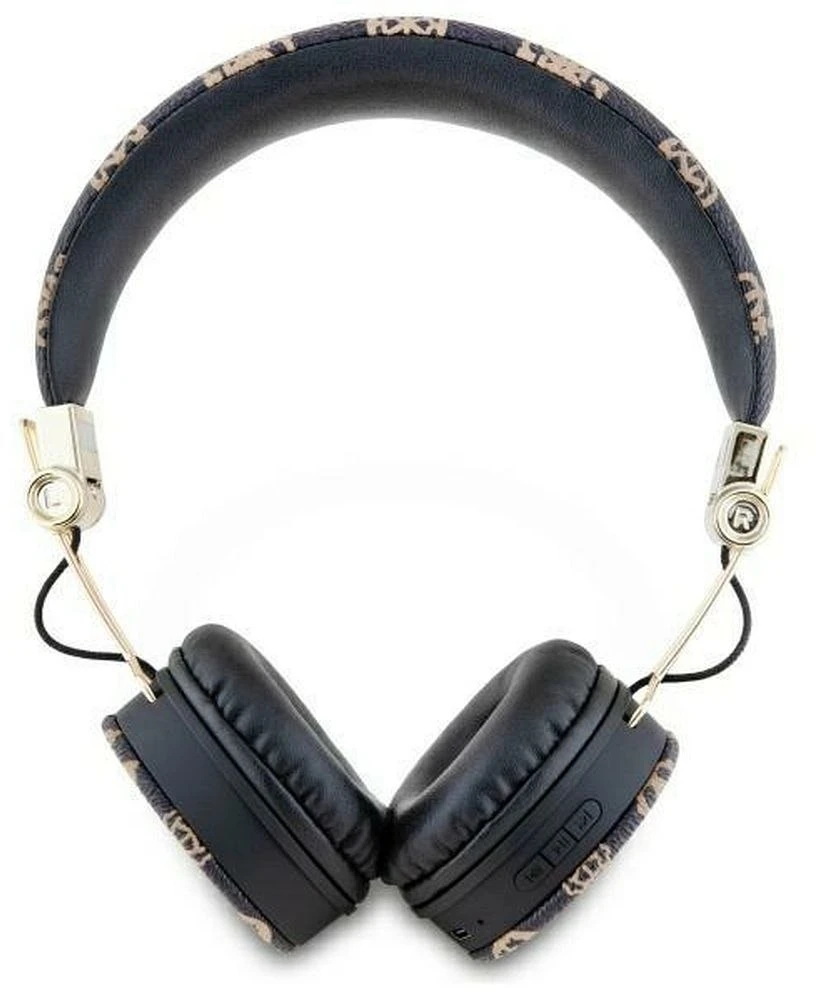 Guess Bluetooth Ausinės ENC GUBH70EPOSMK juodos spalvos Peony Script Round Shape