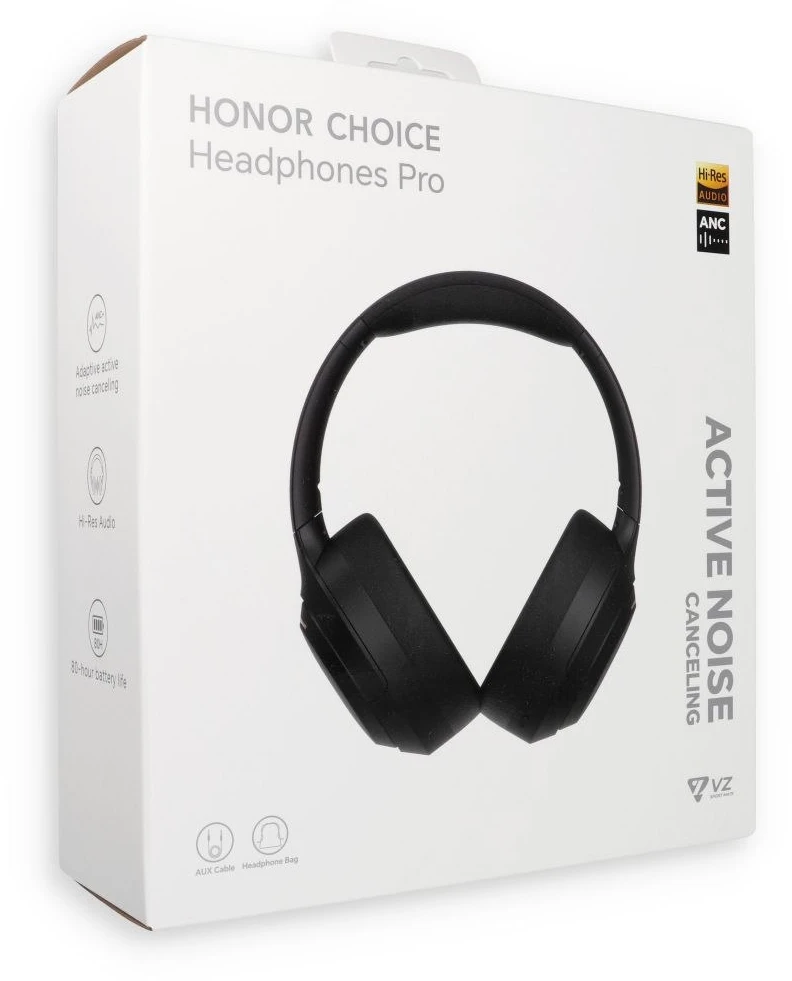 Belaidės ausinės Honor Choice juodas