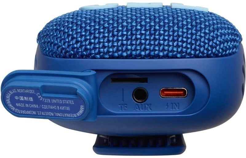 Store24 Belaidė kolonėlė JBL Wind 3 su laikikliu ant vairo, mėlynos spalvos