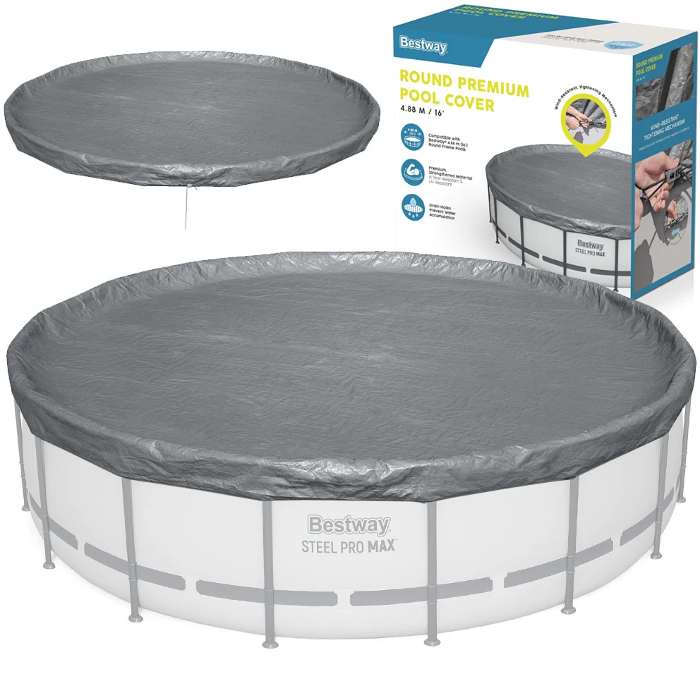Bestway baseino uždangalas 488 cm PREMIUM LINE 58952