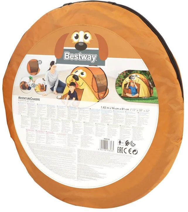 BESTWAY palapinė Adventure Chasers Puppy, 1.82m x 0.96m x 0.81m, 68108