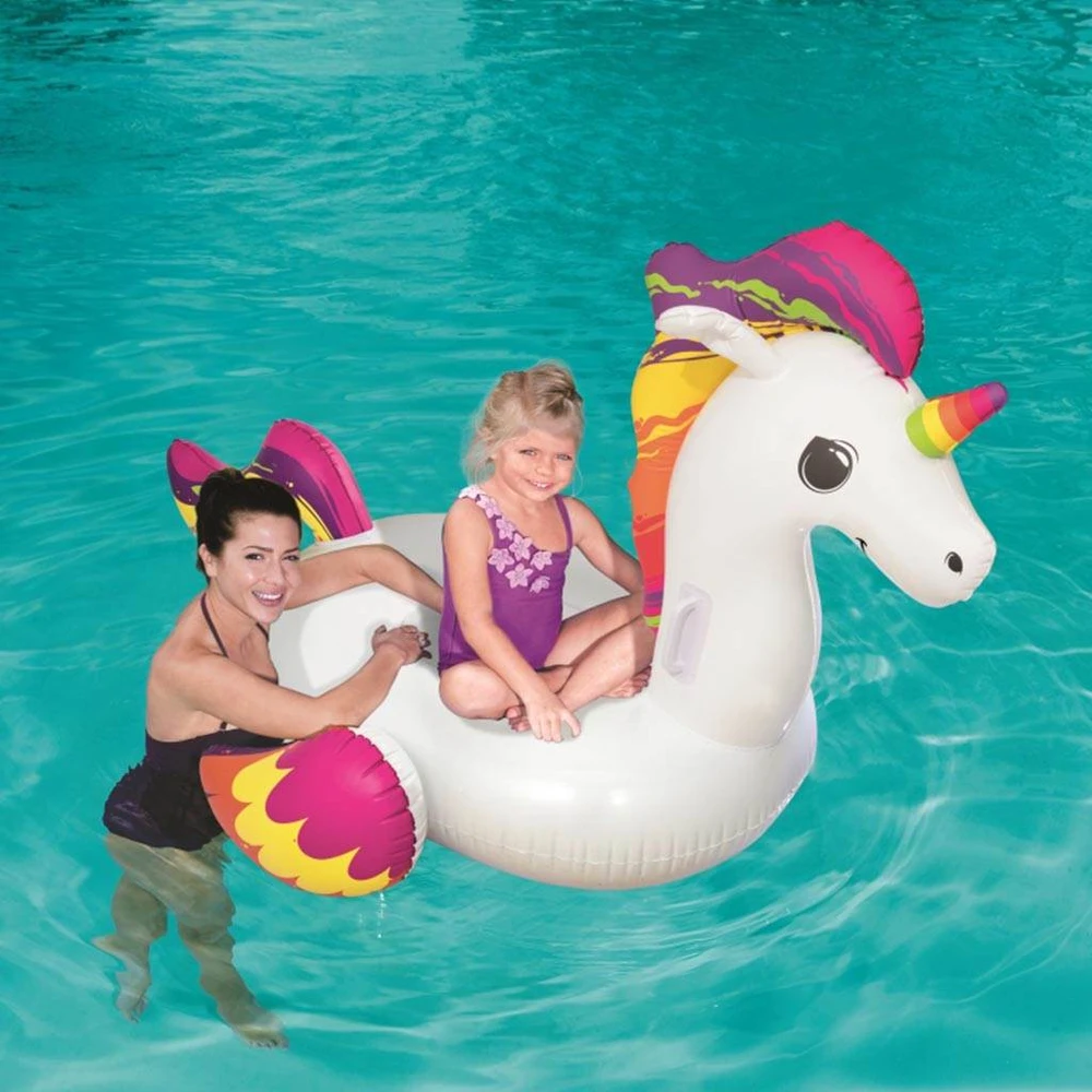 BESTWAY pripučiamas vienaragis Fantasy 1.50m x 1.17m, 41114