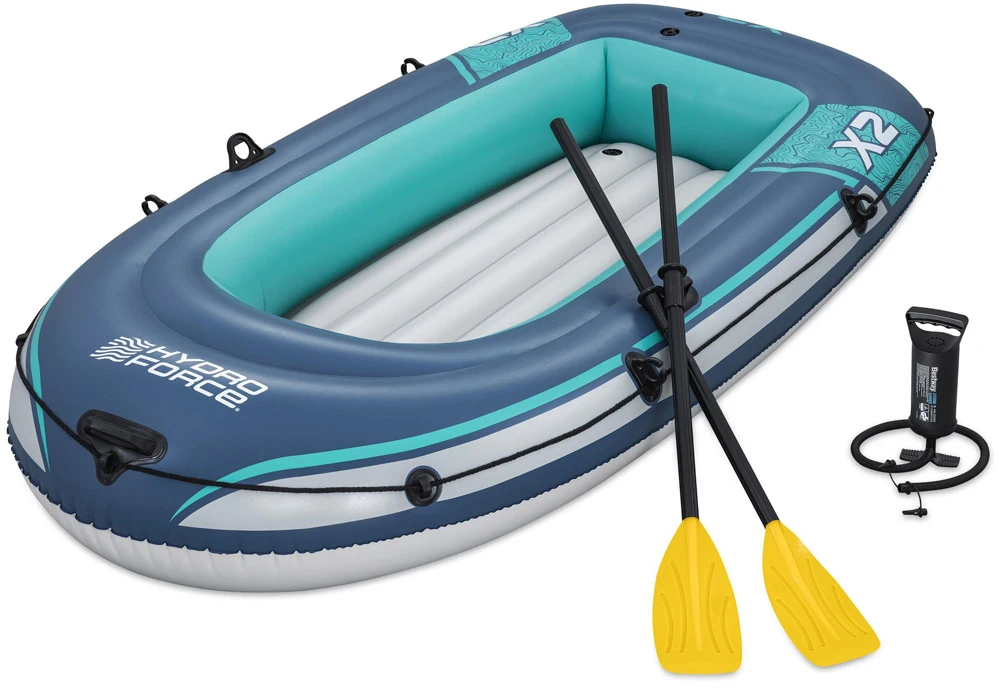 Pontonas TREK X2, 232 cm x 118 cm + BESTWAY aksesuaras