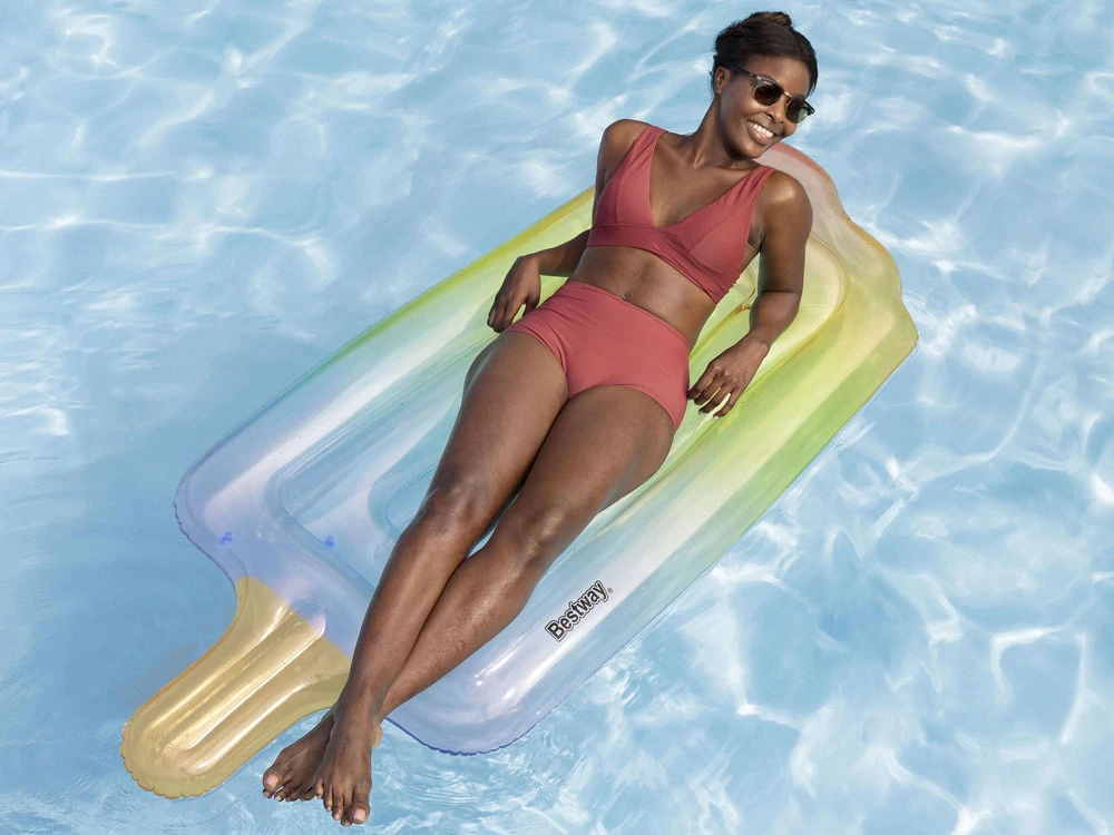 Bestway Pripučiamas spalvingas vandens čiužinys ICE 185 cm 43161