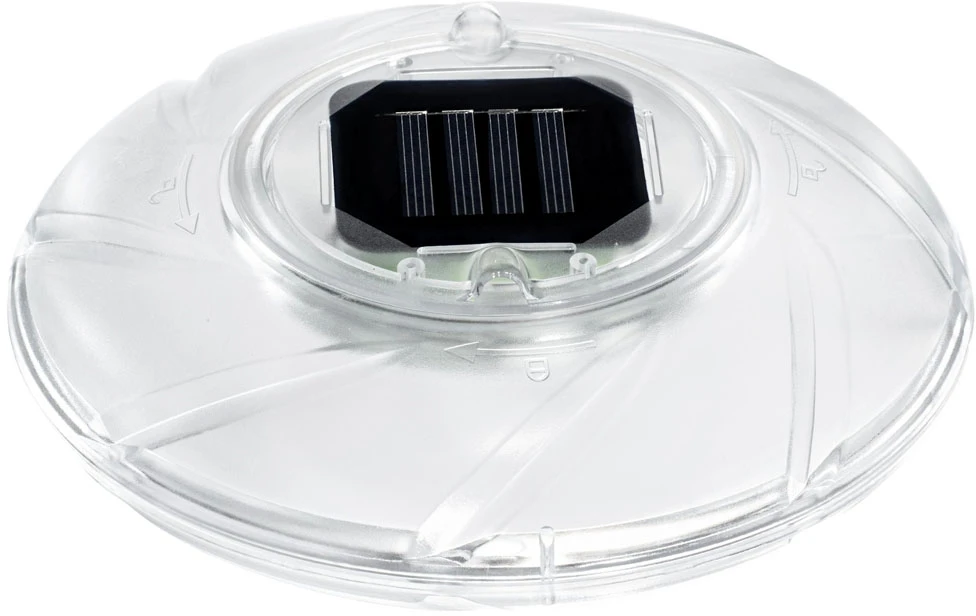 Bestway saulės energija varomas baseino šviestuvas, 18 cm skersmens, 58111