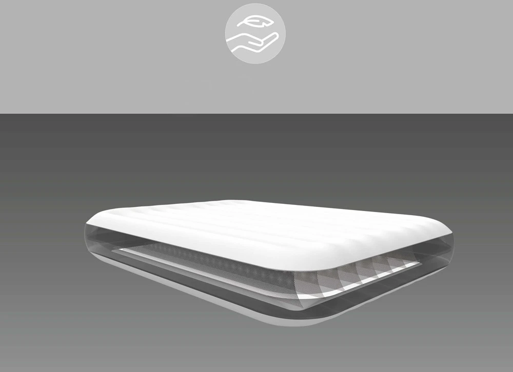 Pripučiamas čiužinys Bestway 150 x 203 x 30 cm su USB pompa