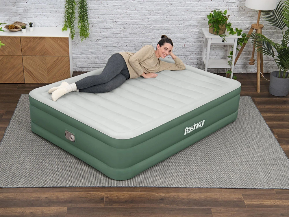 "Bestway" pripučiamas dvivietis pripučiamas čiužinys 203x152x46cm 69646