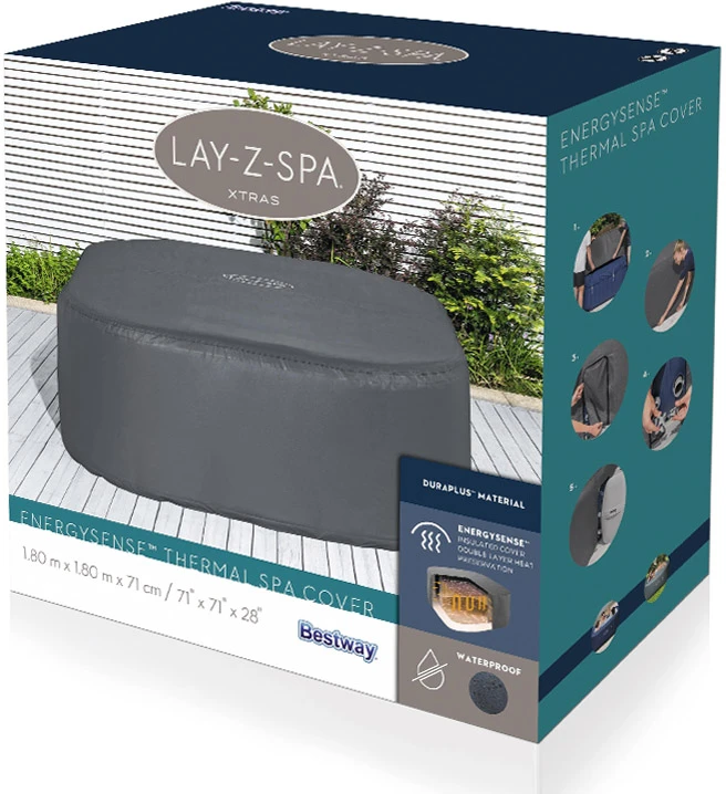 Bestway terminis dangtelis ENERGYSENSE, skirtas Lay-Z-Spa 180cm 60319