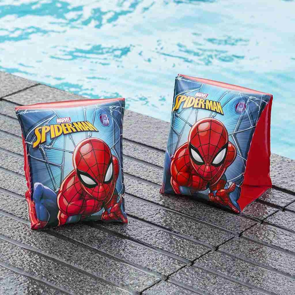 BESTWAY plaukimo rankovės Spiderman 23x15cm, 98001
