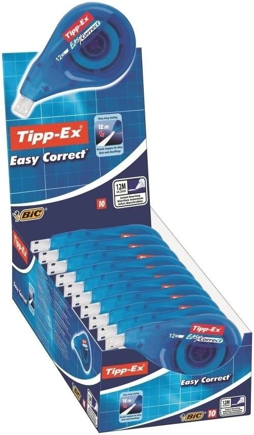 Bic Korektorius Tipp-Ex Correct 12 m juosta 5 mm 10 vnt