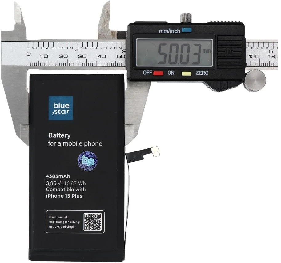 BlueStar iPhone 15 PLUS baterija 4383 mAh Blue Star HQ