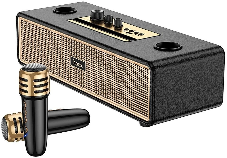 Bluetooth garsiakalbis system 25W 6h Hoco BS63 juodas