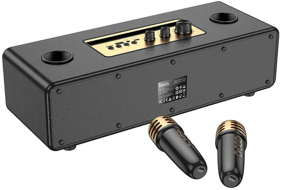 Bluetooth garsiakalbis system 25W 6h Hoco BS63 juodas