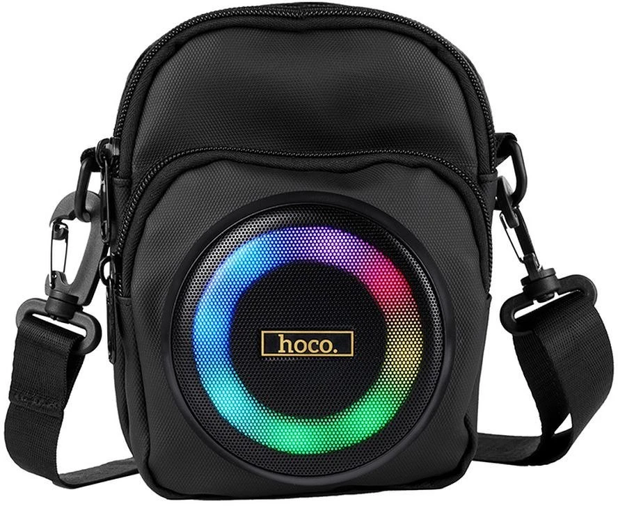 „Bluetooth“ garsiakalbis, 8W, 3 val., krepšio formos, 1,5 l, Hoco HC41, juodas
