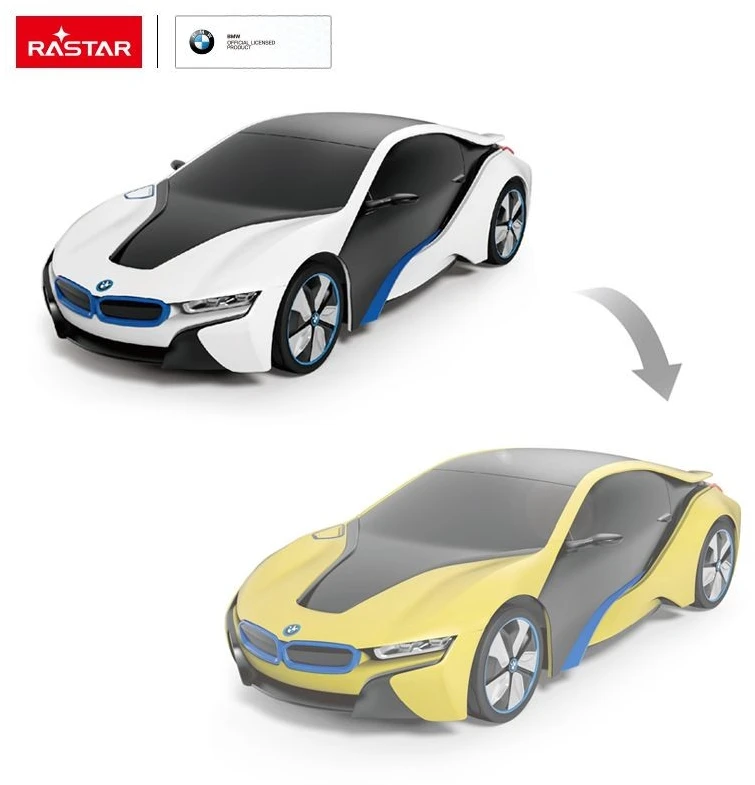RASTAR 1:24 mastelio valdomas automodelis BMW i8-UV, 48400-4
