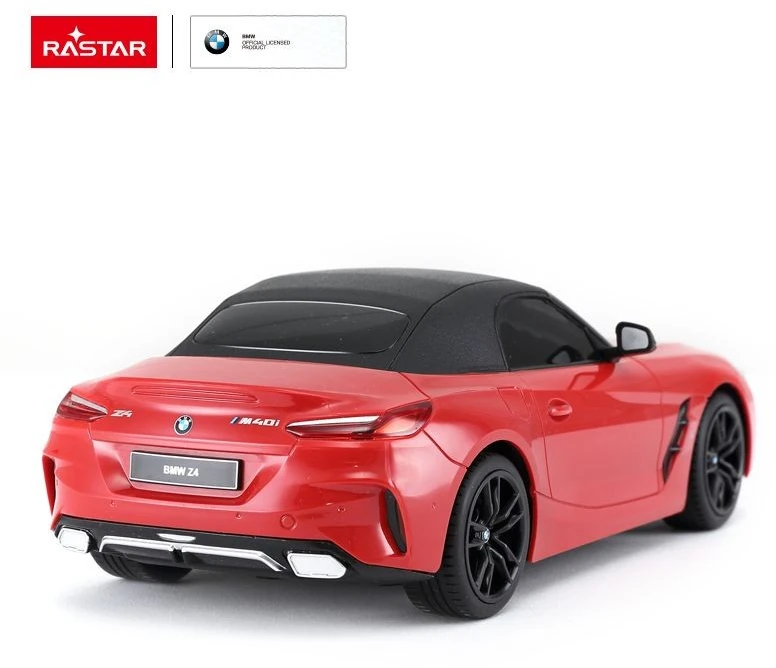 BMW Z4 nauja versija R/C mastelis 1:24 Rastar 96200 nuotoliniu būdu valdomas raudonas automobilis
