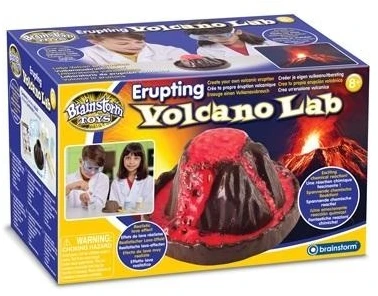 Brainstorm Mokslinis vulkano erupcijos eksperimentas