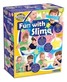 Brainstorm Rankdarbių rinkinys šviečiantiems tamsoje slime žaislams