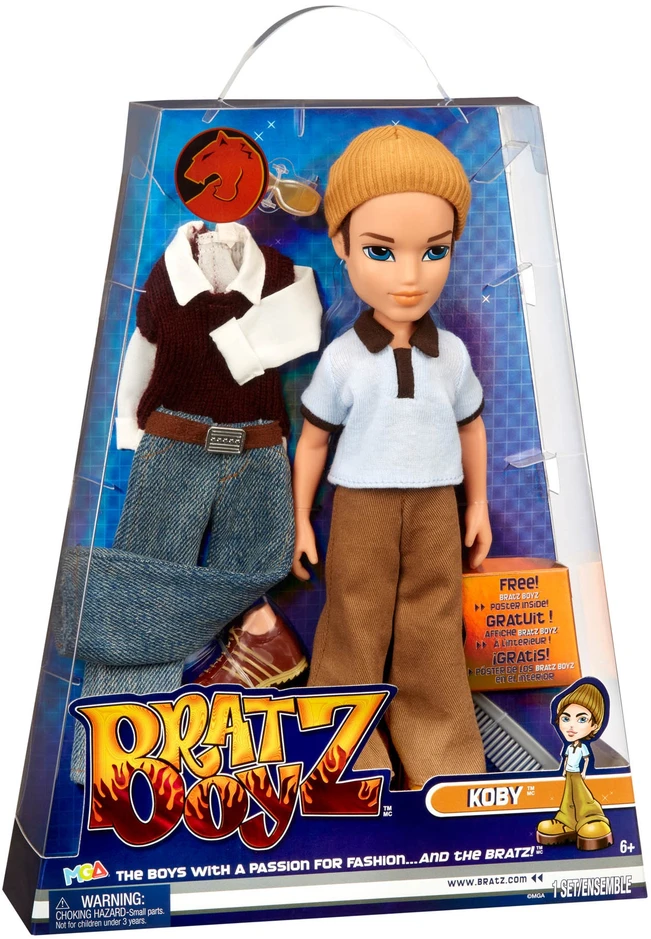 Lėlė 592372EUC Bratz Series 3 Doll - Koby