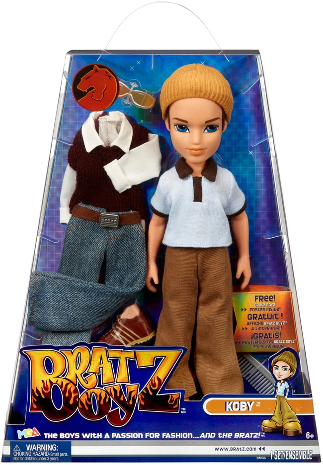 Lėlė 592372EUC Bratz Series 3 Doll - Koby