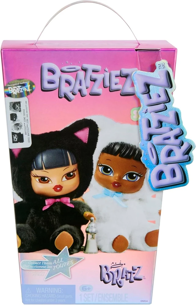 Bratz Bratziez Iconz serijos kolekcinis pliušinis pakabukas staigmena 248033-EUC